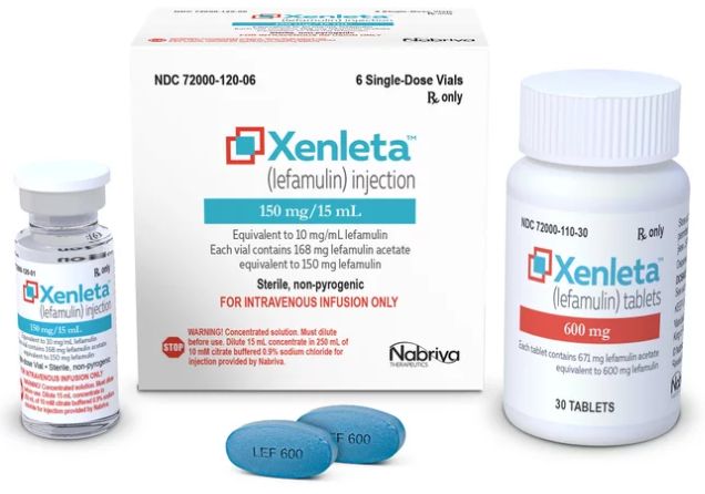 20年来首个新作用机制抗生素！美国FDA批准Xenleta(lefamulin)，治疗社区获得性细菌性肺炎