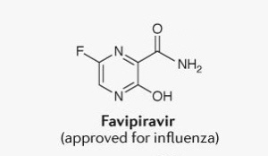  法匹拉韦（favipiravir）分子结构