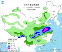 贵州至长江中下游仍有强降雨 华北多对流性天气
