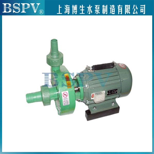泰兴微型塑料泵博生泵业PF25-20-125型强耐腐蚀塑料离心泵