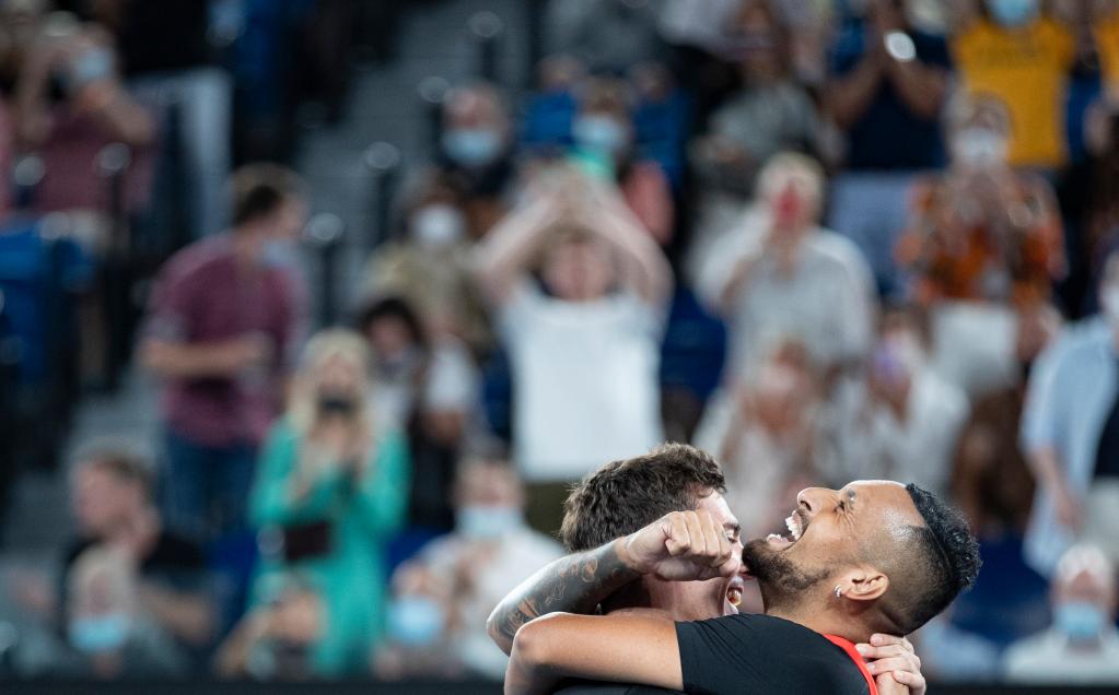 澳网男双决赛：科基纳基斯/克耶高斯夺冠
