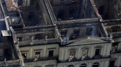 巴西博物馆的火灾摧毁了90%的历史文物