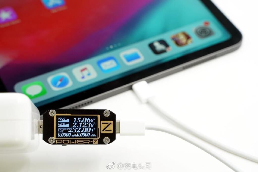 新iPad Pro原装线带有E-Marker芯片 可过5A电流