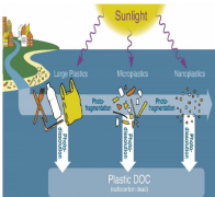 模拟的阳光揭示了每年海上98％的塑料如何失踪